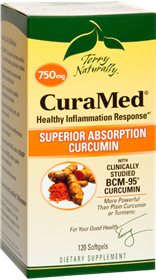 EuroPharma Curamed, 750mg, 120 softgels
