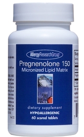 Allergy Research  Pregnenolone 150mg Micronized Lipid Matrix  60 Tabs
