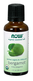Now - Bergamot Oil, Organic- 1 Ounce