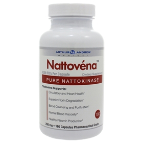 Arthur Andrew Medical = Nattovena 4,000 FU- 180 Caps