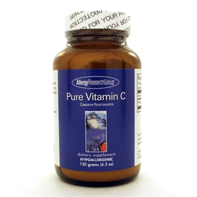 Allergy Research  Pure Vitamin C Powder (Cassava source)  120 grams