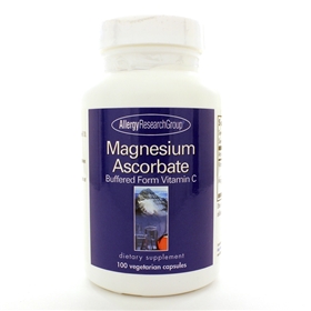 Allergy Research  Magnesium Ascorbate  100 Caps