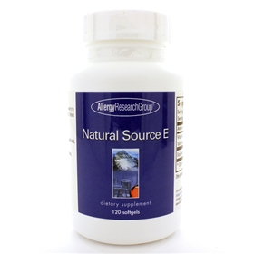 Allergy Research  Natural Source E 400 I.U.  120 sg