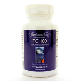 Allergy Research  TG 100 Organic Glandulars  100 Caps