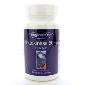 Allergy Research  Nattokinase 50mg  90 Caps