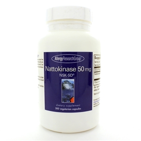 Allergy Research  Nattokinase 50mg  300 Caps
