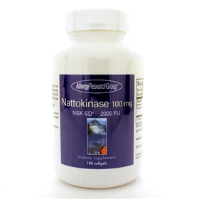 Allergy Research  Nattokinase 100mg  180 sg