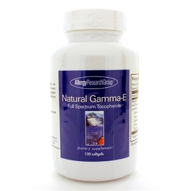Allergy Research  Natural Gamma-E/Full Spectrum Tocopherols  120 sg