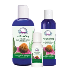 Montana Emu Ranch  Replenishing Lotion  8 oz