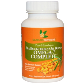 SeaBuckWonders, Omega-7 Complete, Sea Buckthorn Oil Blend, 500 mg, 60 Softgels