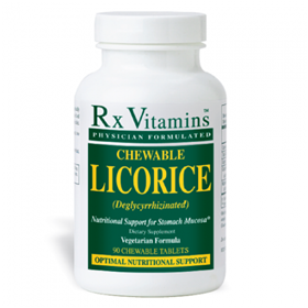 Rx Vitamins  Chewable Licorice  90 Tabs