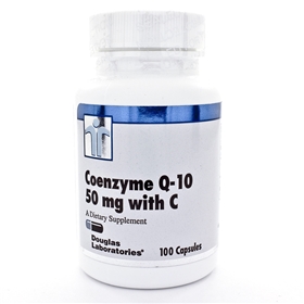 Douglas Labs  CoQ10 50mg with Vitamin C  100 Caps