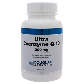 Douglas Labs  Ultra CoQ10 200mg  30 Chew Tabs