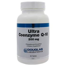 Douglas Labs  Ultra CoQ10 200mg  60  Chew Tabs