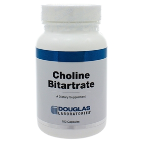 Douglas Labs  Choline Bitartrate 500mg  100 Caps