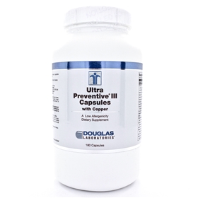 Douglas Labs  Ultra Preventive III w/copper  180 Caps