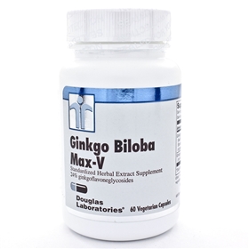 Douglas Labs  Ginkgo Biloba Max-V 60mg  60 Caps