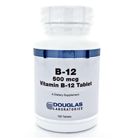 Douglas Labs  B-12 500mcg  100 Tabs