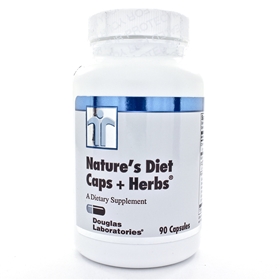 Douglas Labs  Natures Diet Caps + Herbs  90 Caps