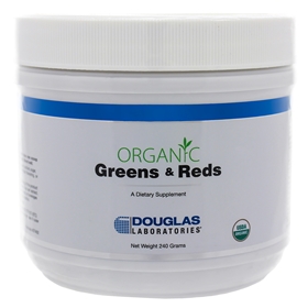 Douglas Labs  Organic Greens and Reds Powder  240 Grams