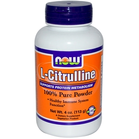 NOW L-Citrulline Powder, 4 oz.