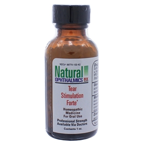 Natural Ophthalmics  Tear Stimulation Fort&#233; Pellets  1 oz