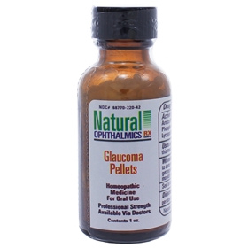 Natural Ophthalmics  Glaucoma Eye Pellets/Oral Homeopathic  1 oz