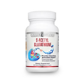 Planet Source  S-Acetyl Glutathione 200 mgs  30 V-caps