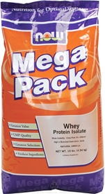 NOW Whey Protein Vanilla, 10 lbs