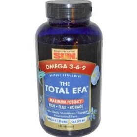 Health From the Sun Total EFA, 180 caps
