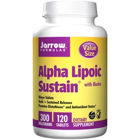 Jarrow Formulas Alpha Lipoic Sustain 300mg,120 tabs