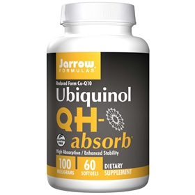 Jarrow Formulas QH-absorb, 100mg, 60 Softgels