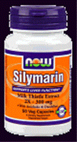 NOW Silymarin 2X, 300mg, 50 Vcaps