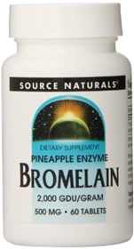 Source Naturals Bromelain, 500mg, 60 tabs