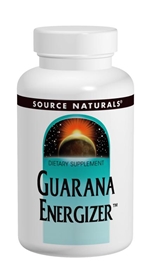 Source Naturals Guarana Energizer, 900mg, 100 tabs
