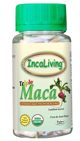 Incaliving  Premium Triple Maca  100 Veg Caps