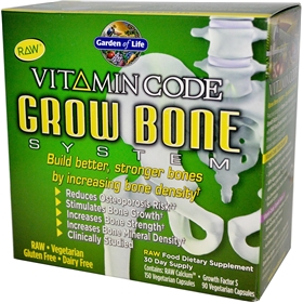 Garden of Life Vitamin Code Grow Bone System